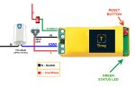 1 Node 16A with Remote for AC/Geyser Smart WiFi Switch
