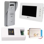 Tinxy Wifi Door Lock with Video Door Phone, Wifi Controller and Door Sensor
