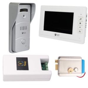 Tinxy Wifi Door Lock with Video Door Phone, Wifi Controller and Door Sensor